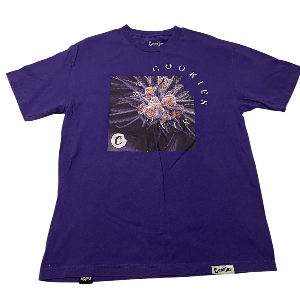COOKIES SF PURPLE T-SHIRT SZ L